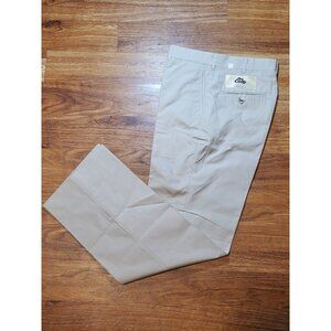 Vintage The Coop Combed Cotton Trouser Pants Beige Size 30x30
